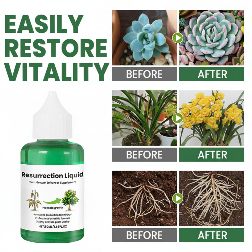 Fertilizante Líquido Orgánico para Plantas, Jardín y Huerto