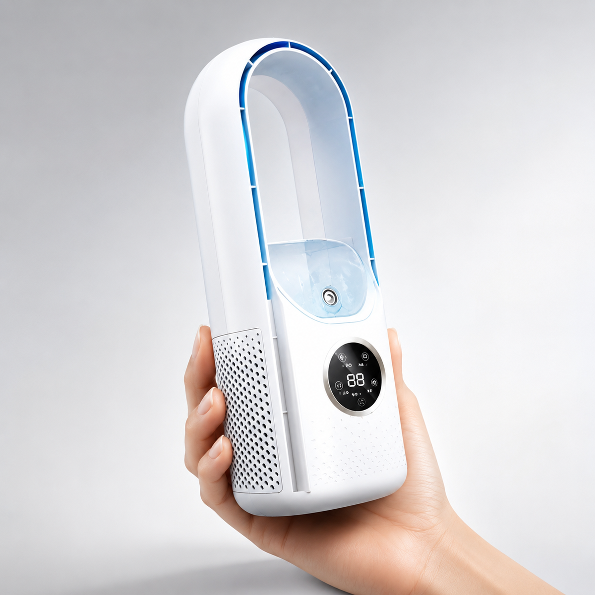 Ventilador Refrescante sin Aspas Portátil de Escritorio