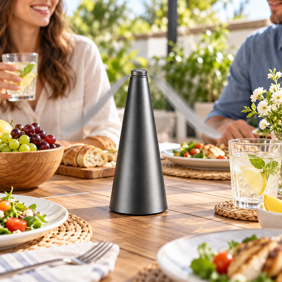 Ventilador Antimosquitos Portátil Silencioso para Exterior