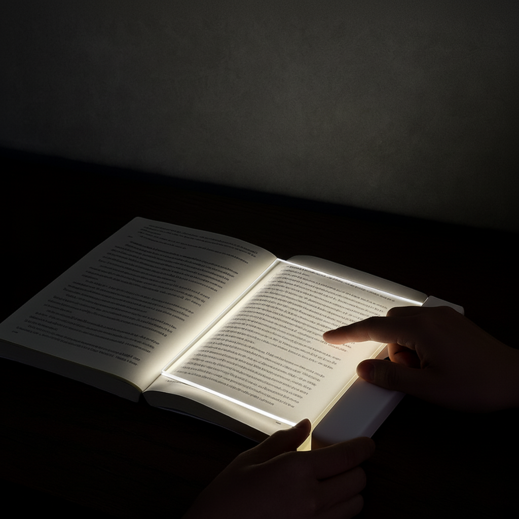 Lámpara de Lectura LED para Libros Ultrafina Recargable USB