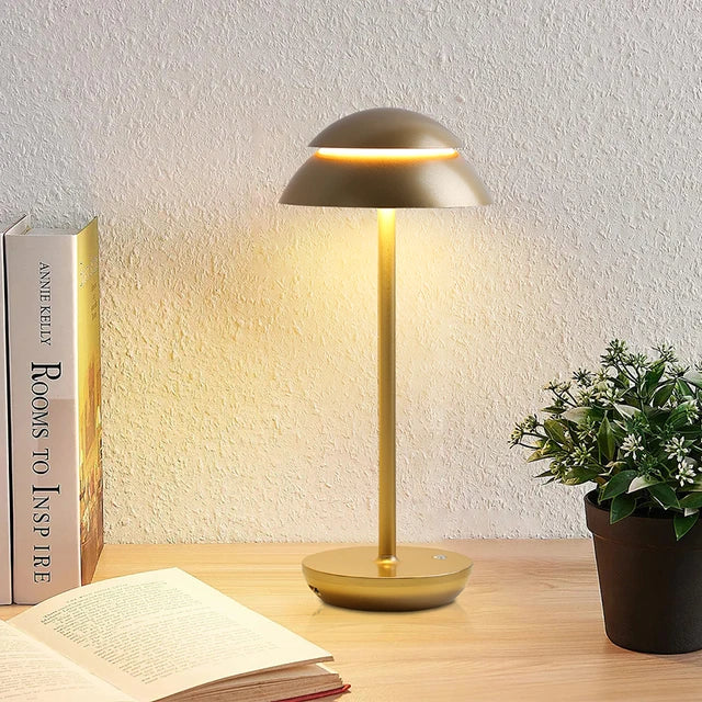 Lámpara de Mesa Recargable Inalámbrica Moderna Minimalista
