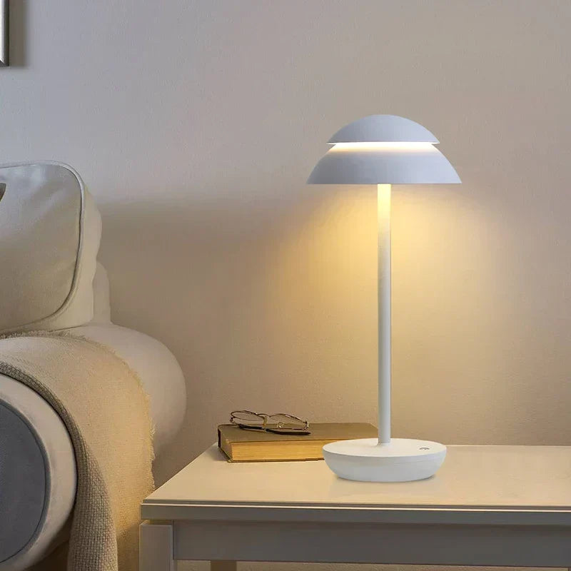 Lámpara de Mesa Recargable Inalámbrica Moderna Minimalista