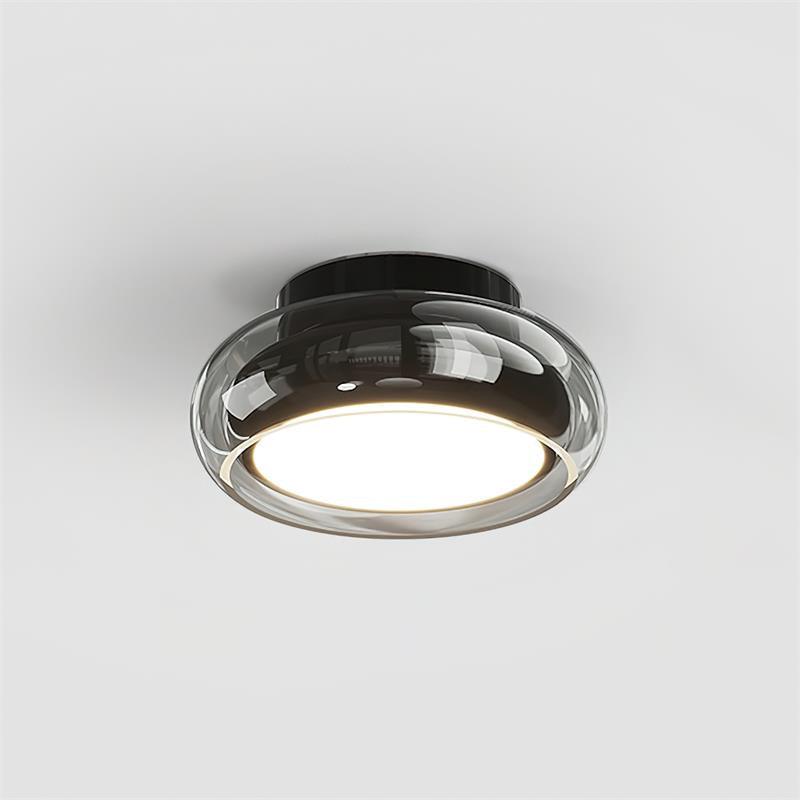 Plafón de Techo Retro June de Vidrio LED Vintage Empotrado