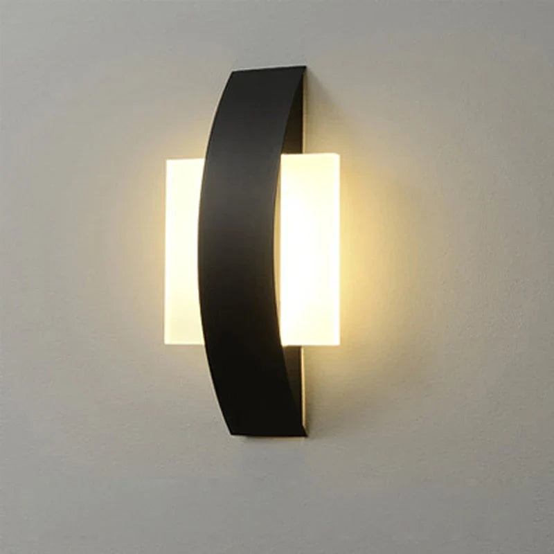 Aplique de Pared Acrílico Minimalista Redondo o Cuadrado
