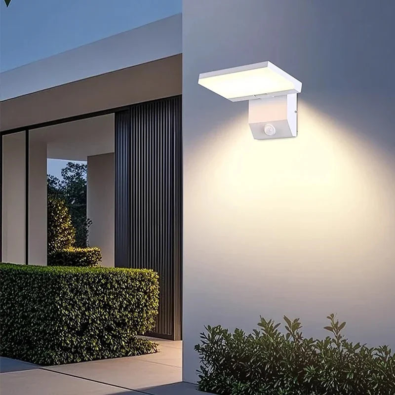 Aplique Exterior LumiFold LED IP65 con Sensor de Movimiento