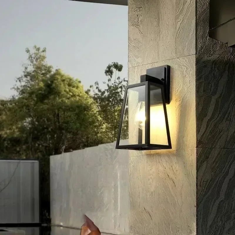 Aplique de Pared Exterior Verona Farol Moderno Europeo