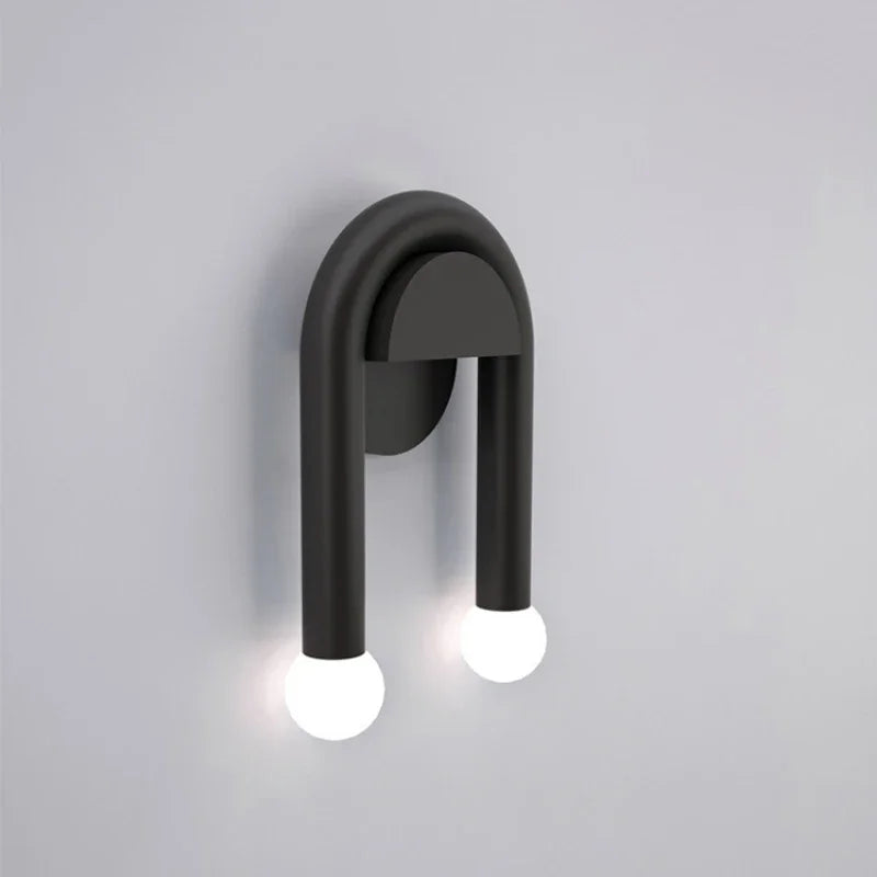 Aplique de Pared LED Arcus en Arco Nórdico Minimalista