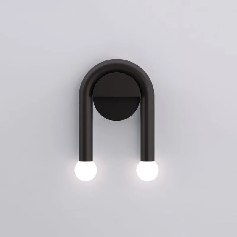 Aplique de Pared LED Arcus en Arco Nórdico Minimalista