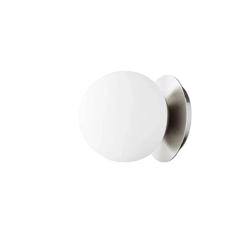 Aplique Nordic Globe de Cristal para Baño y Dormitorio