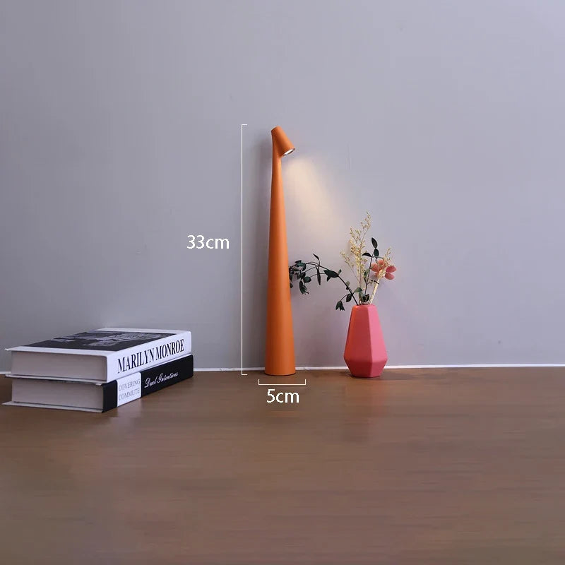 Glowora Lámpara de Mesa LED Recargable y Regulable Táctil