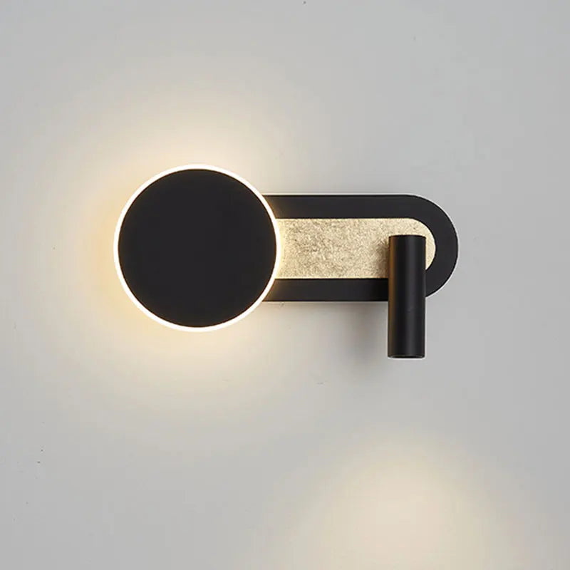 Aplique de Pared HaloBeam Doble LED con Foco Direccional