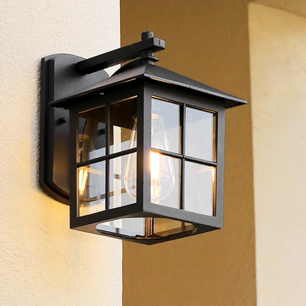 Aplique de Pared Exterior Camden Farol Vintage E27 Clásico