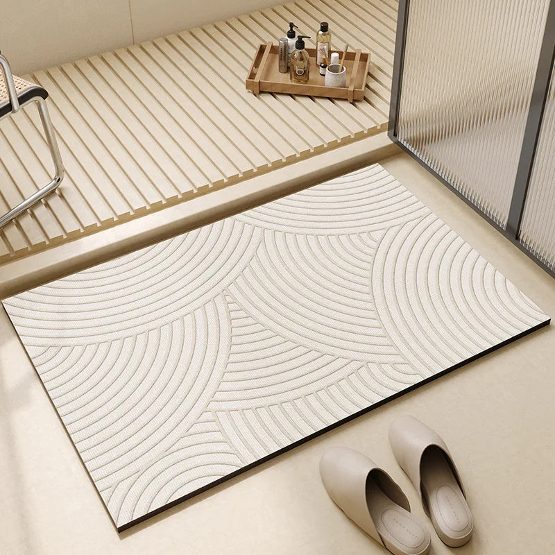 Alfombrilla de Baño Superabsorbente de Secado Rápido