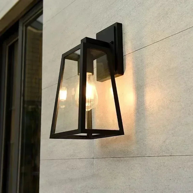 Aplique de Pared Exterior Verona Farol Moderno Europeo