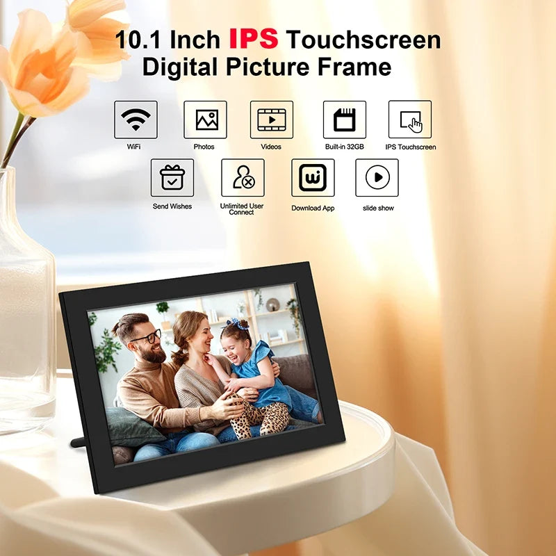 Marco Digital Memora WiFi con Pantalla Táctil HD 32 GB
