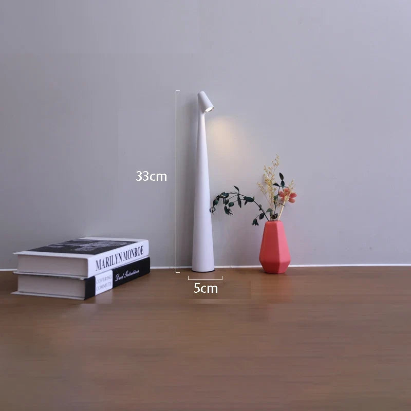 Glowora Lámpara de Mesa LED Recargable y Regulable Táctil