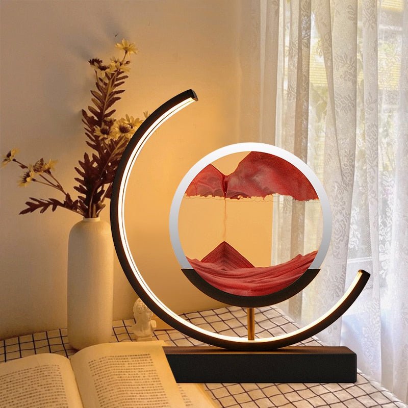 Sandlight Lámpara LED de Arena Movediza Arte en Movimiento