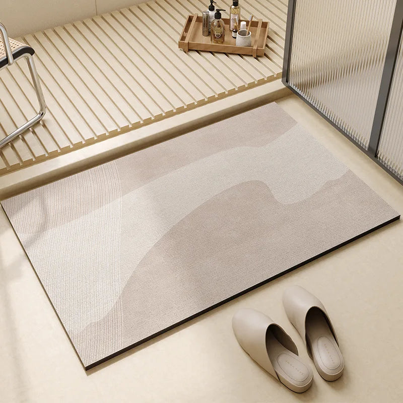 Alfombrilla de Baño Superabsorbente de Secado Rápido