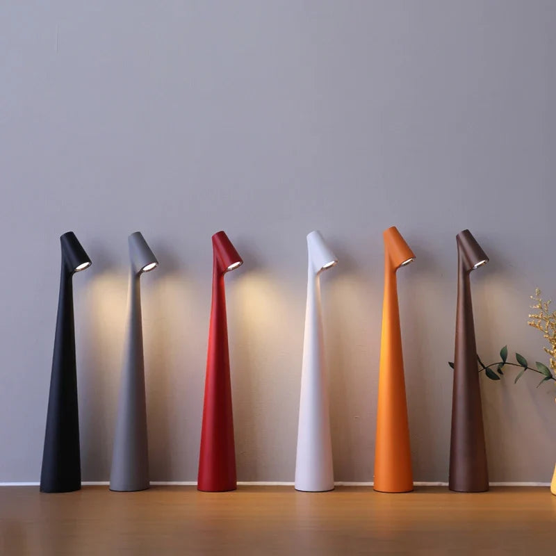 Glowora Lámpara de Mesa LED Recargable y Regulable Táctil