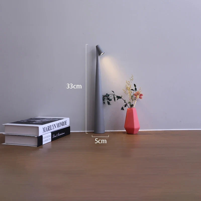 Glowora Lámpara de Mesa LED Recargable y Regulable Táctil