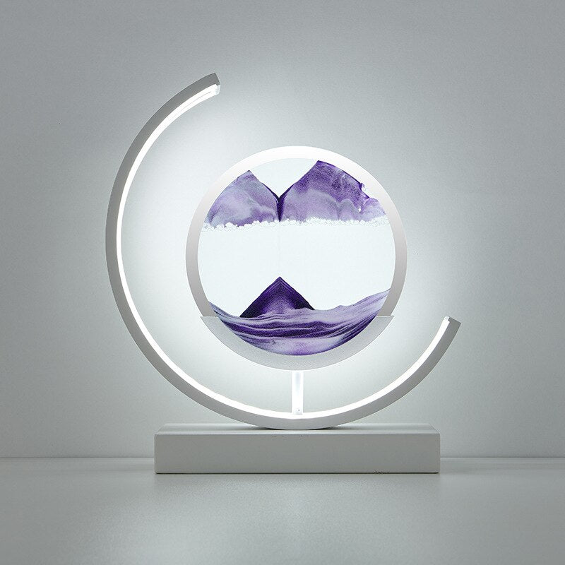 Sandlight Lámpara LED de Arena Movediza Arte en Movimiento