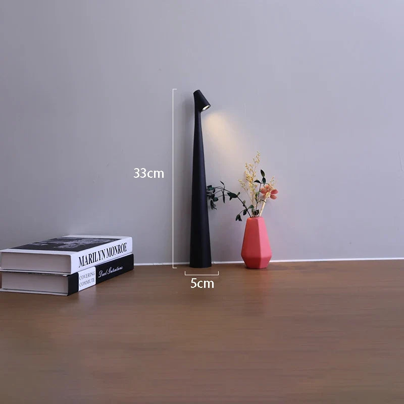 Glowora Lámpara de Mesa LED Recargable y Regulable Táctil