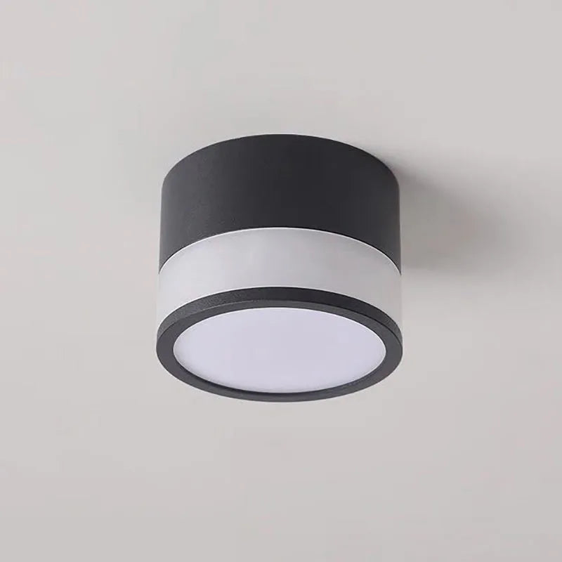 Foco LED de Superficie Nordic de 9 W o 15 W Blanco o Negro