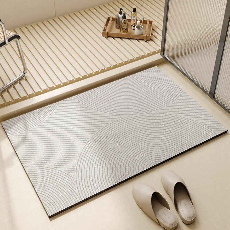 Alfombrilla de Baño Superabsorbente de Secado Rápido
