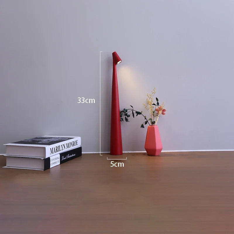 Glowora Lámpara de Mesa LED Recargable y Regulable Táctil