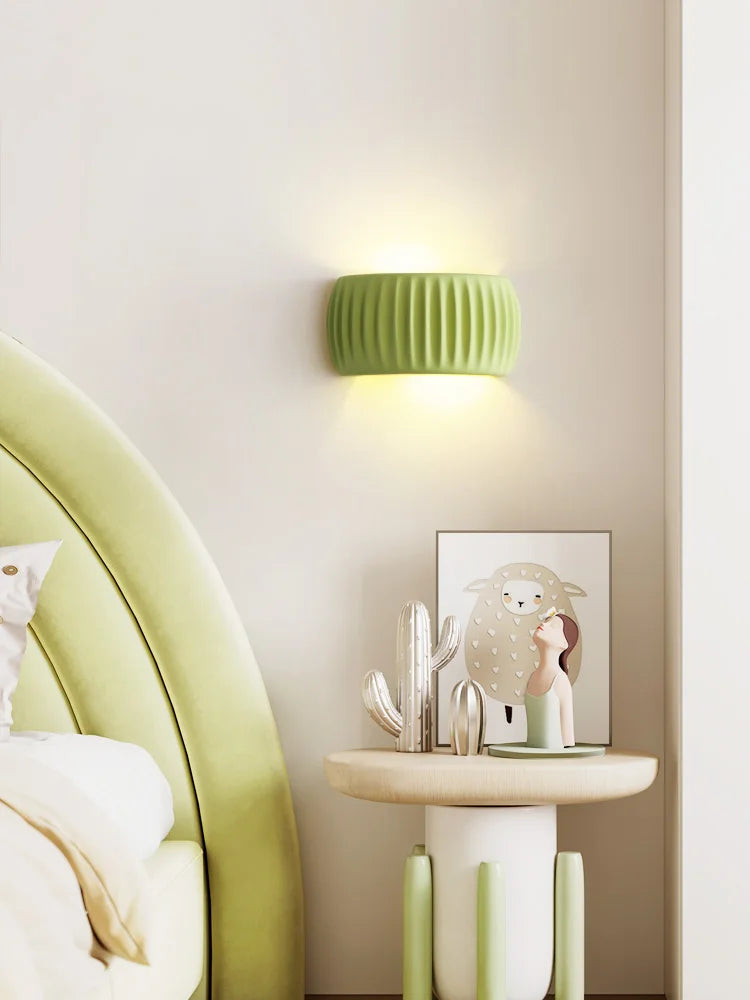 Aplique de Pared de Resina Francés Texturizado Moderno