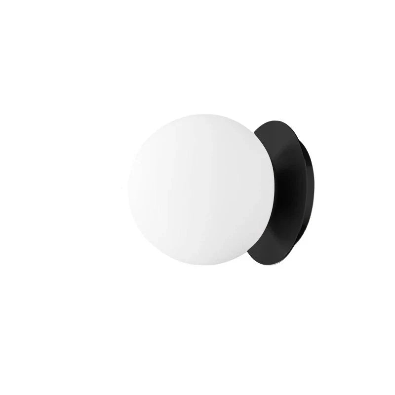 Aplique Nordic Globe de Cristal para Baño y Dormitorio