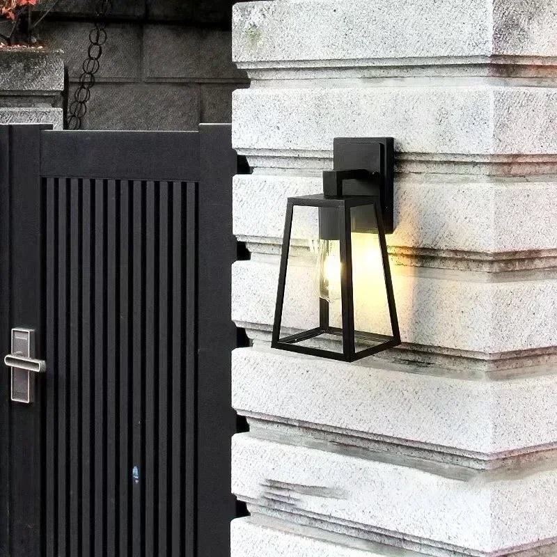 Aplique de Pared Exterior Verona Farol Moderno Europeo