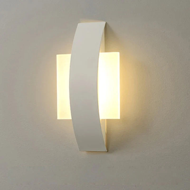 Aplique de Pared Acrílico Minimalista Redondo o Cuadrado