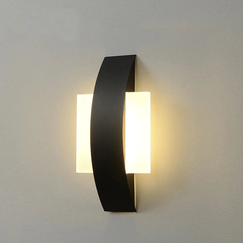 Aplique de Pared Acrílico Minimalista Redondo o Cuadrado