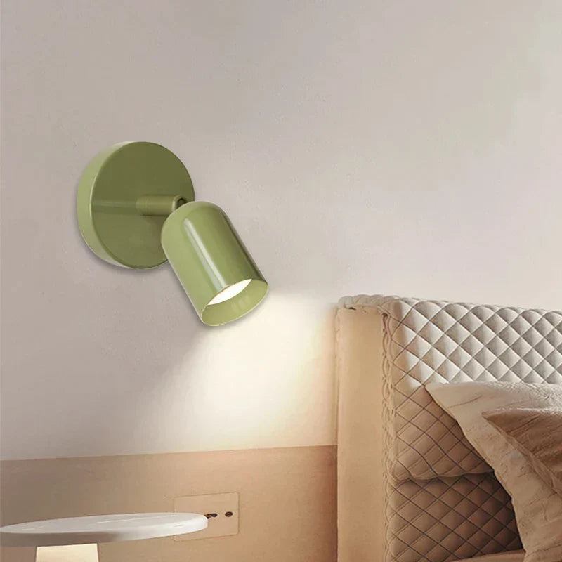 Aplique de Pared NordicLuxe Macaron de Aluminio en Colores