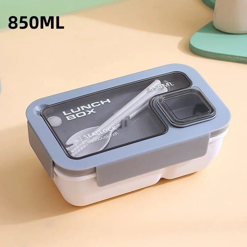 BentoGo Fiambrera Bento Antifugas con Cubiertos, Microondas