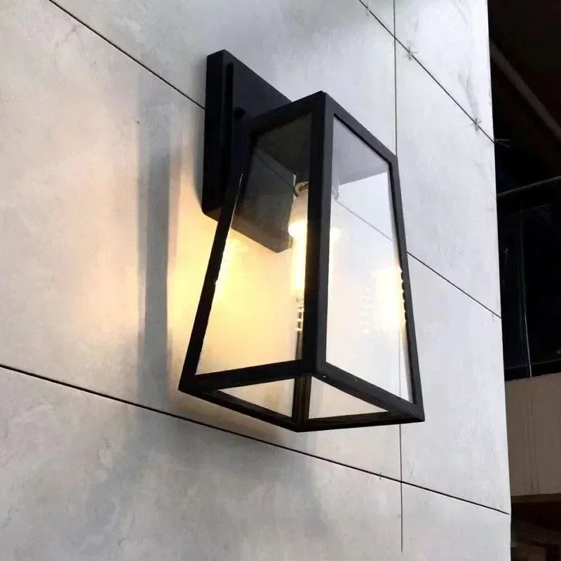 Aplique de Pared Exterior Verona Farol Moderno Europeo
