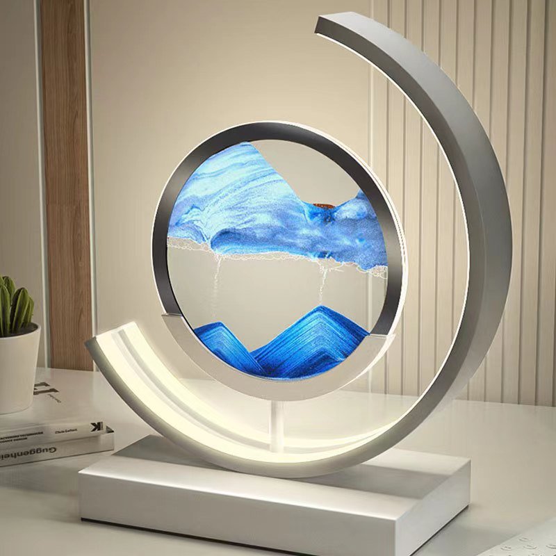 Sandlight Lámpara LED de Arena Movediza Arte en Movimiento