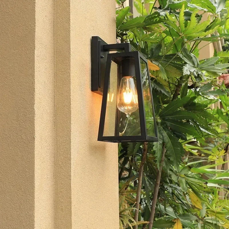Aplique de Pared Exterior Verona Farol Moderno Europeo