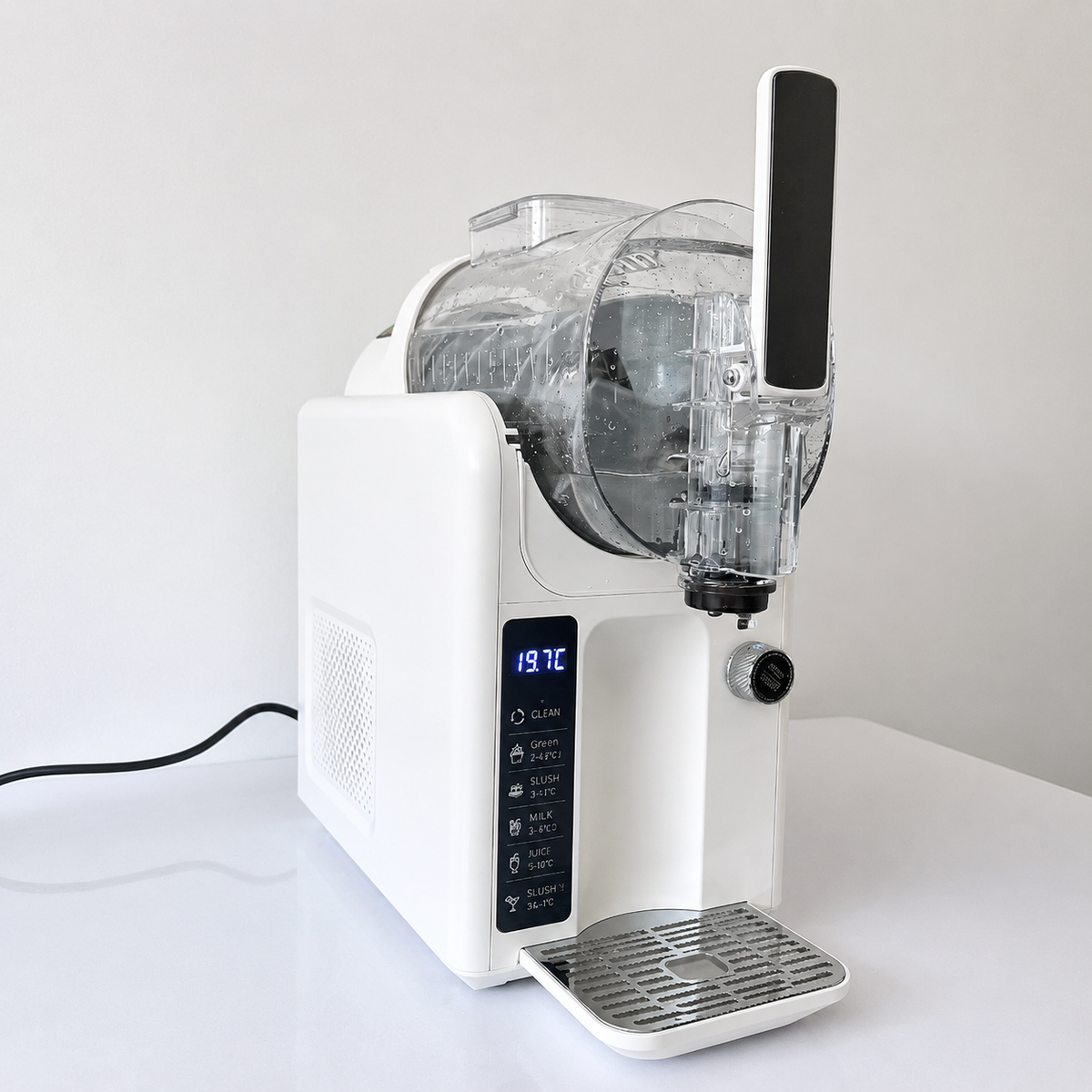 Máquina de Granizados de Encimera con Doble Depósito