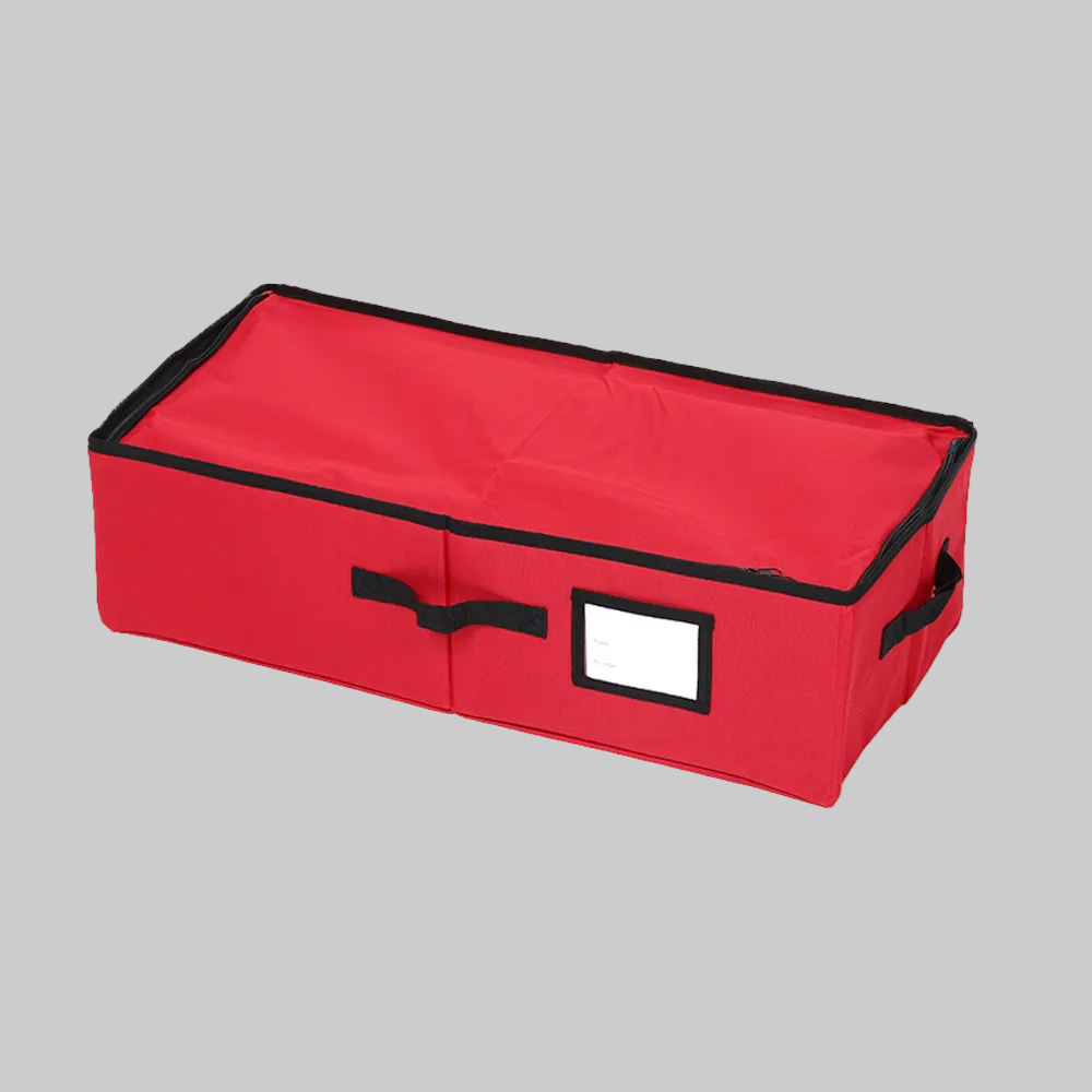 Caja Organizadora de Adornos Navideños 3 Bandejas Oxford