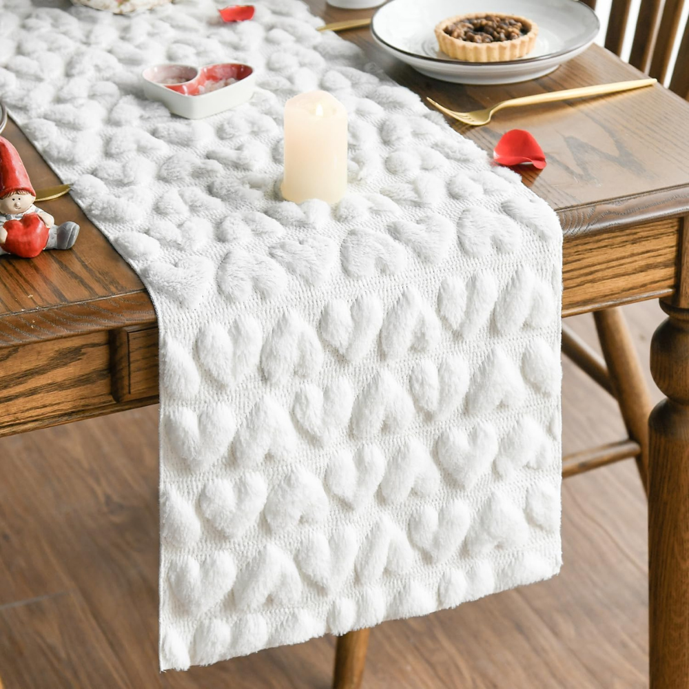 Camino de Mesa Moderno Lavable para Comedor en 7 Largos