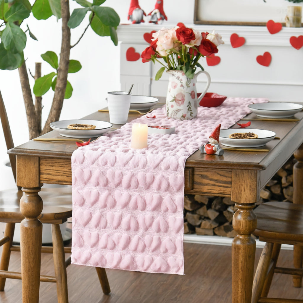 Camino de Mesa Moderno Lavable para Comedor en 7 Largos