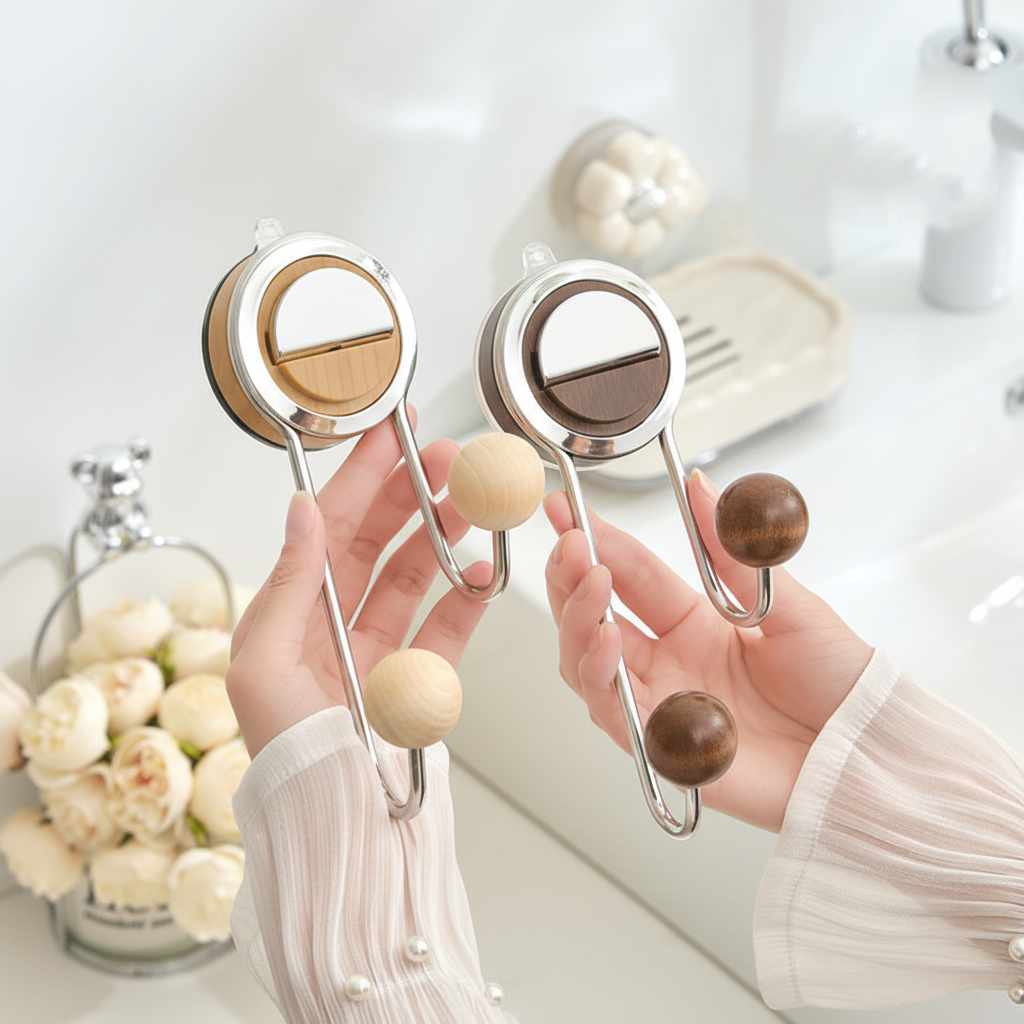 Portarrollos Adhesivo de Acero sin Taladro Baño y Cocina