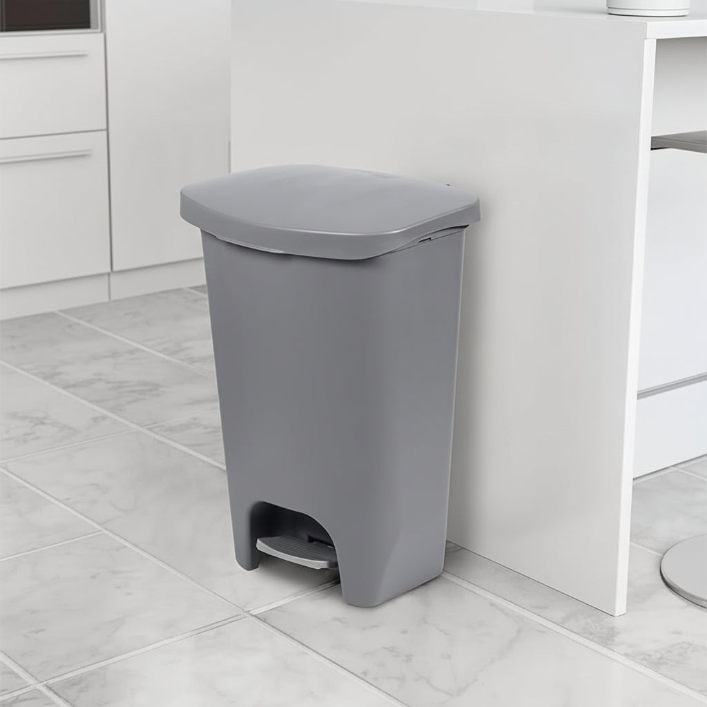 Cubo de Basura con Pedal de 50 L para Cocina Antiolores