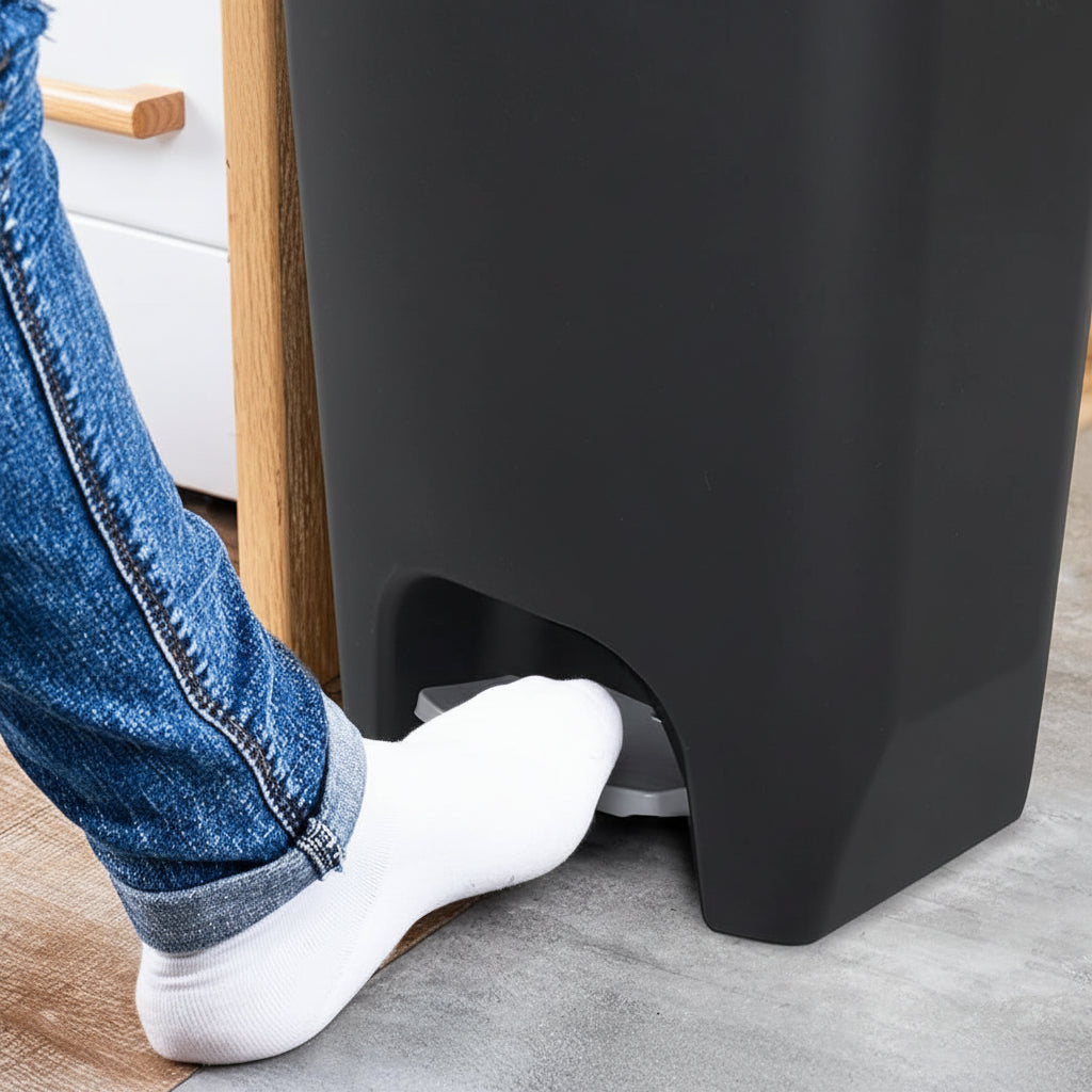 Cubo de Basura con Pedal de 50 L para Cocina Antiolores
