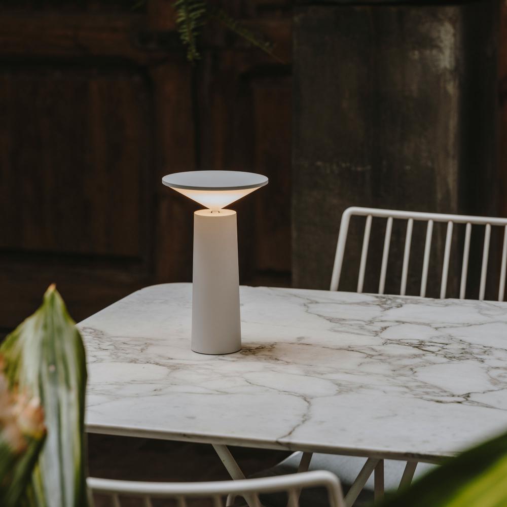 Lámpara de Mesa Aurora Libra de Diseño Moderna Regulable