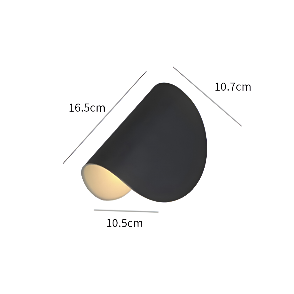 Aplique de Pared LED Twist Giratorio Ajustable en 4 Colores