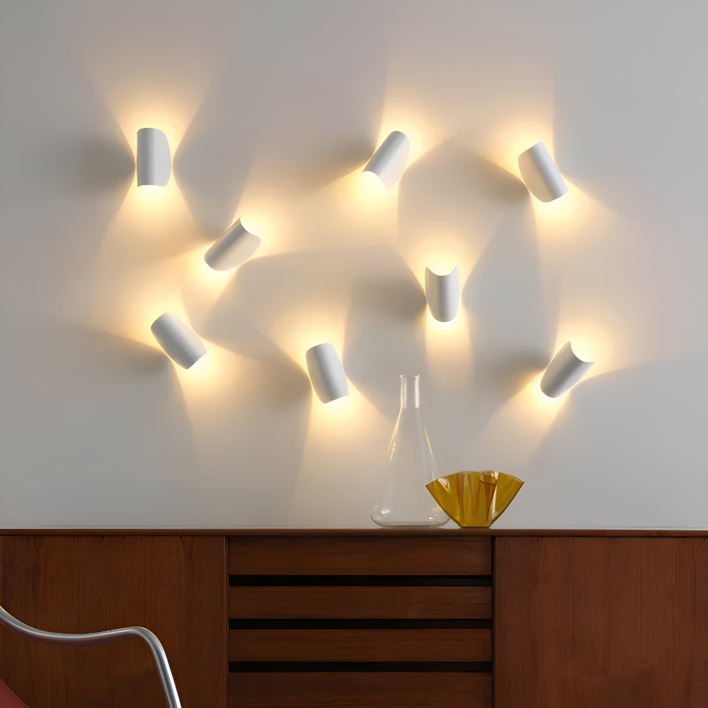 Aplique de Pared LED Twist Giratorio Ajustable en 4 Colores