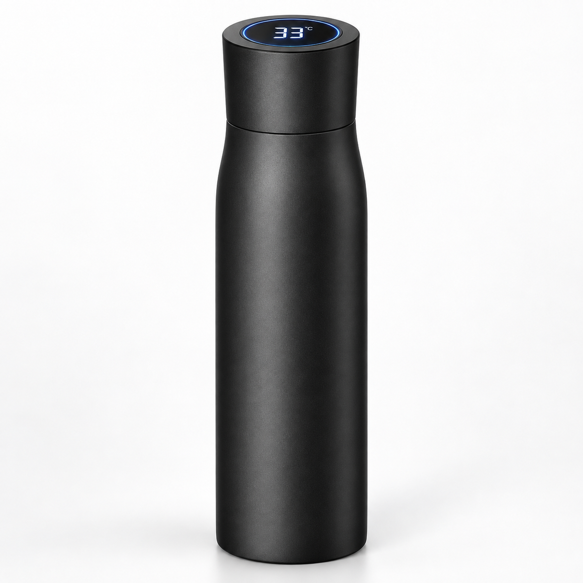 Botella de Agua con Luz UV Autolimpiable y Termómetro LED